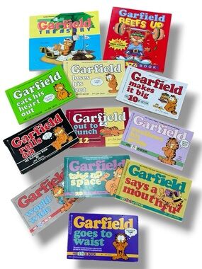 Vintage Garfield Book Collection